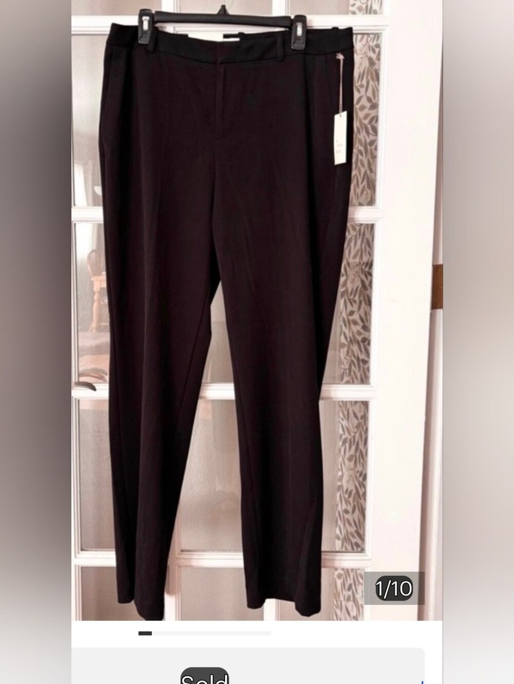 A NEW DAY High Rise Straight Trousers Sz 14 NWT